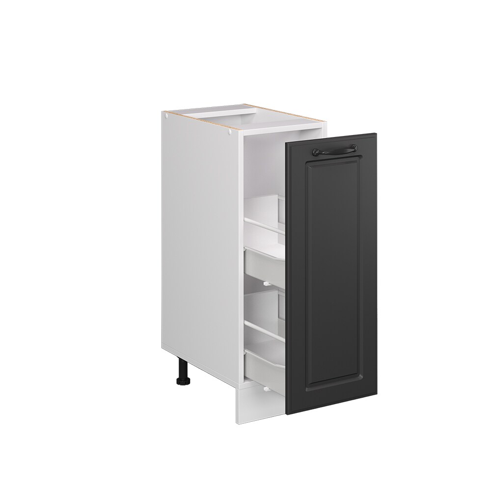 Vicco Apothekerunterschrank Küchenschrank Küchenzeile R-Line Landhaus 30 cm Weiß Anthrazit