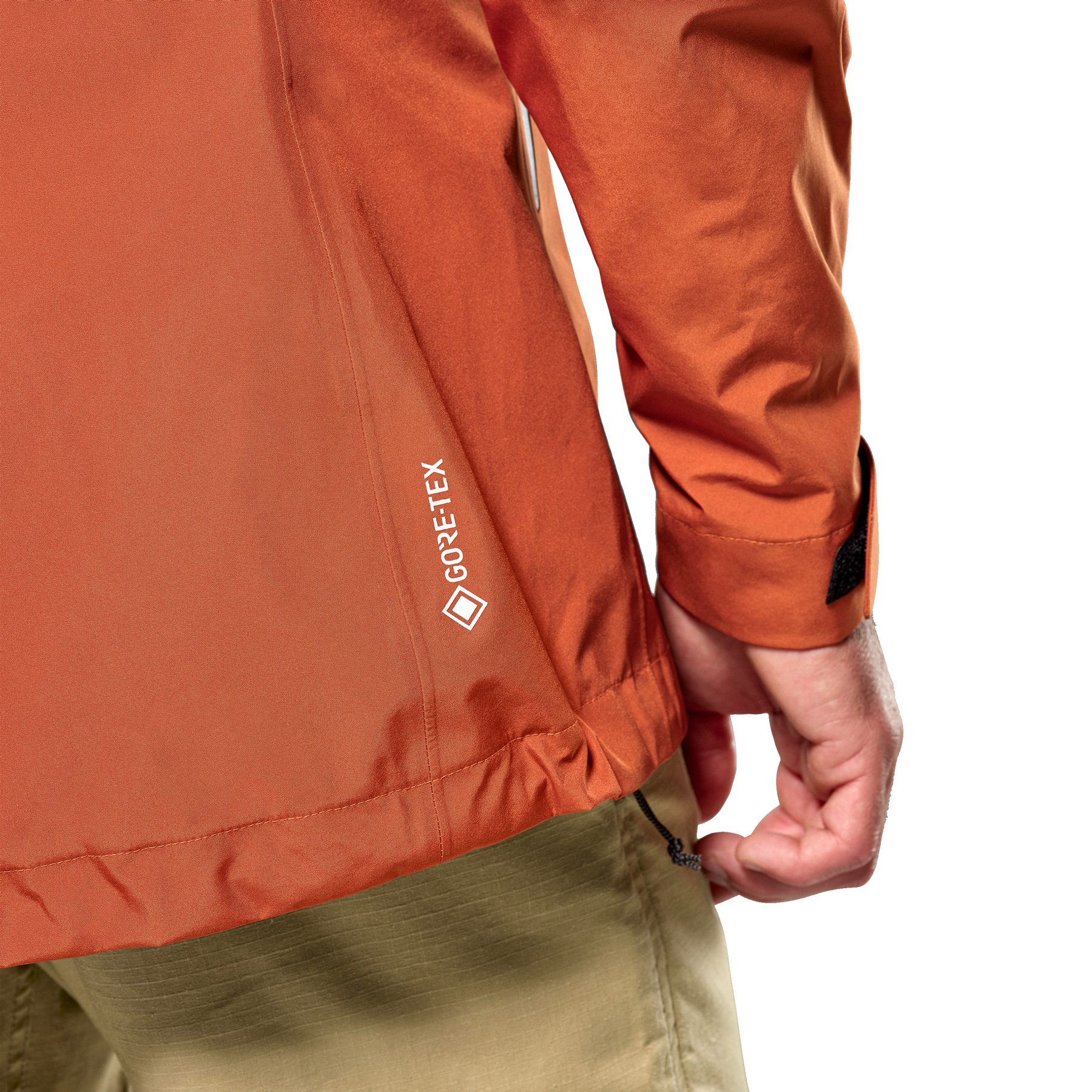 SALEWA Puez GORE-TEX® 3L Epe Hardshelljacke Herren bombay brown