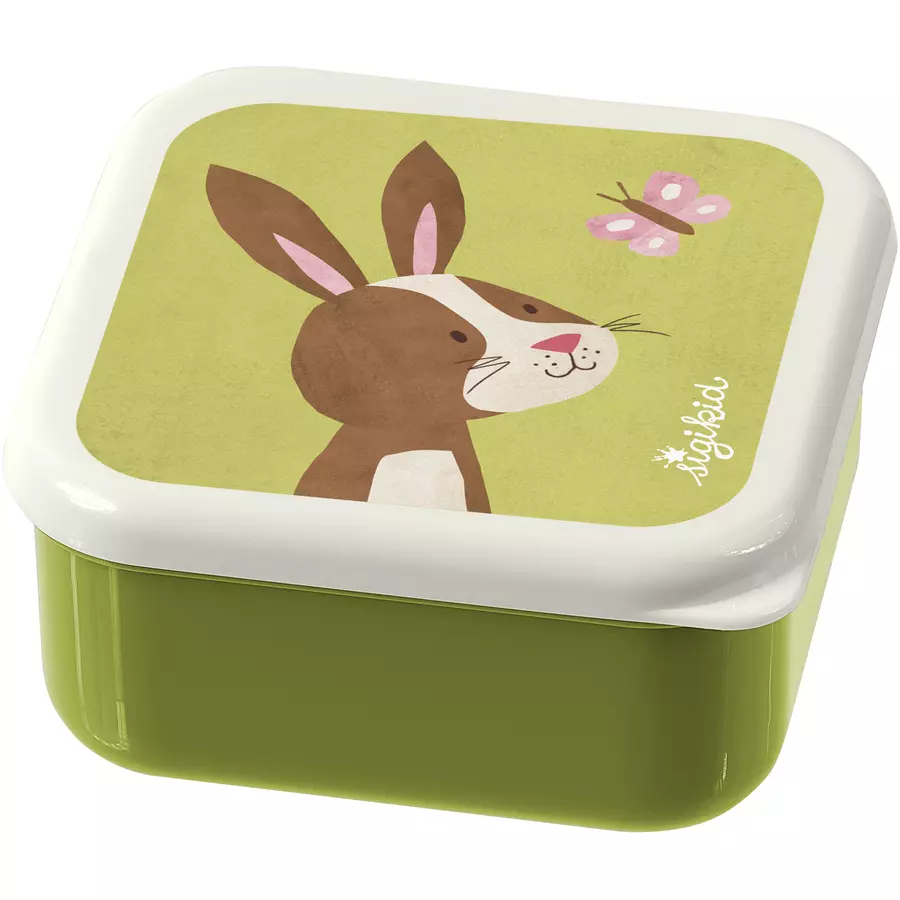sigikid® Snackboxen 3er Set Hase Forest