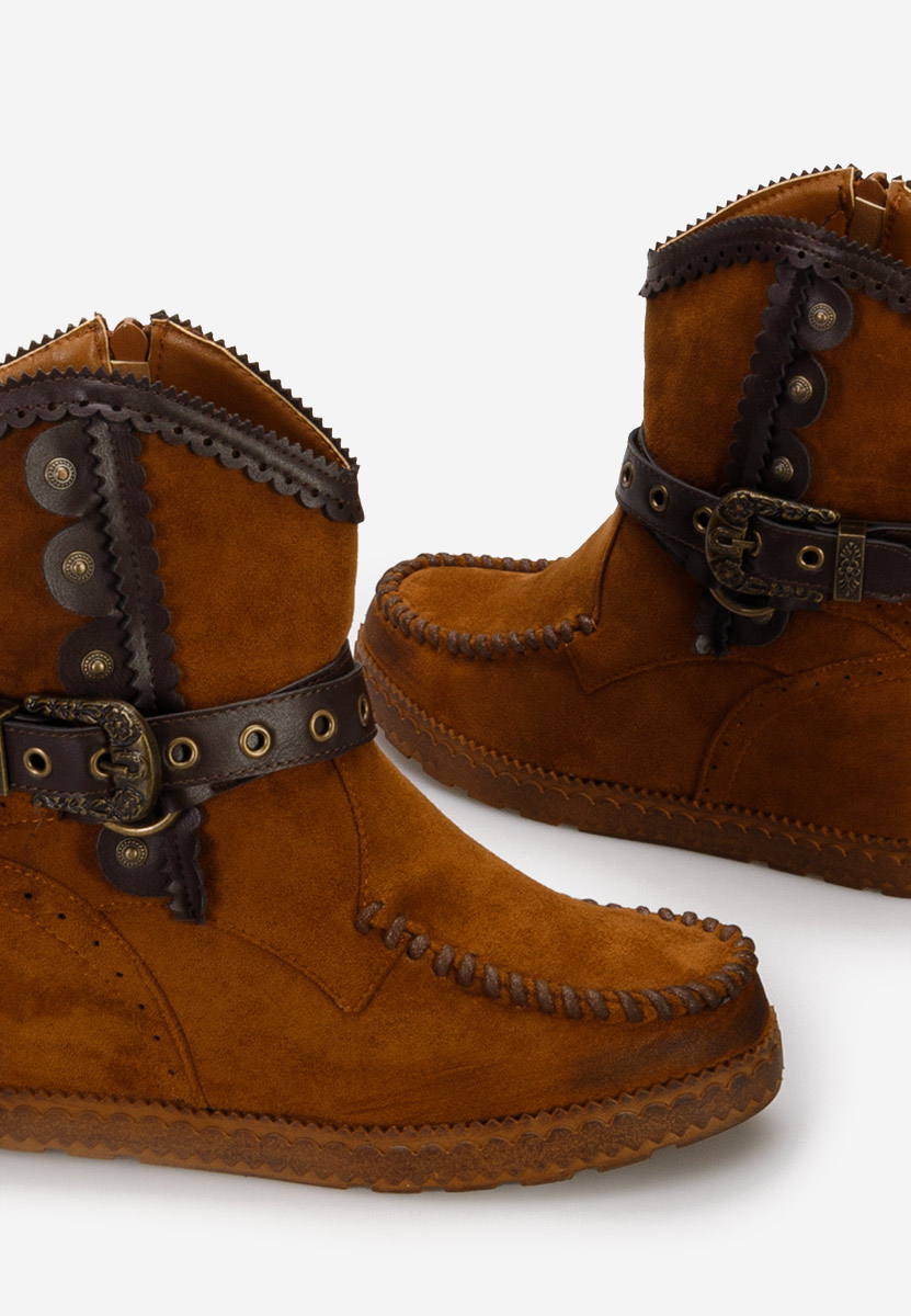 Bottes mocc chameau Hitty
