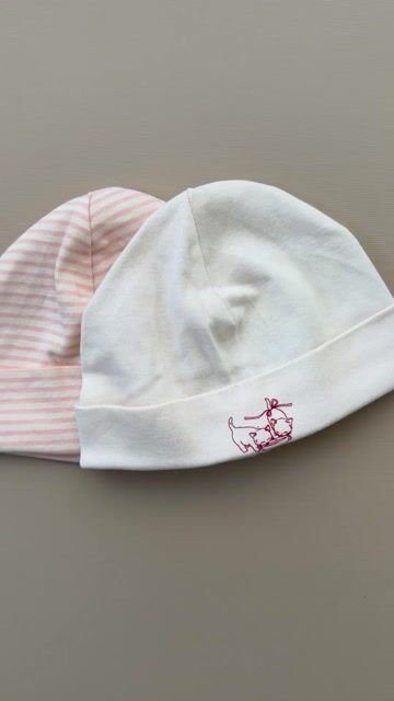 2pk Babylue – Øko Bomull | Fio Beanie