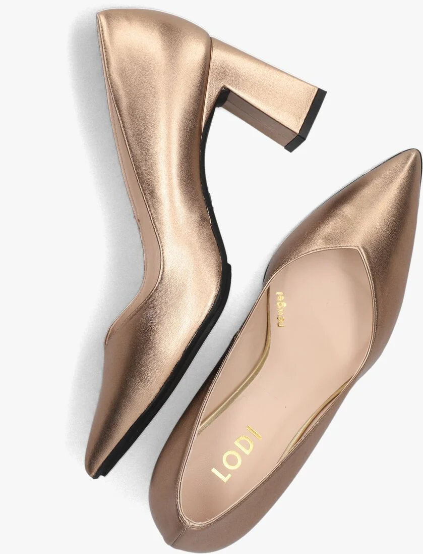 LODI gouden lodi pumps mili