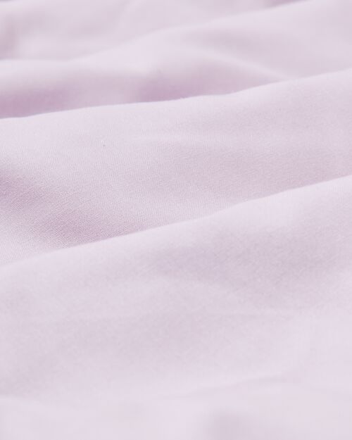 housse de couette en coton doux 200x200/220 lilas
