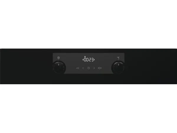 Gorenje Essential BPS6737E07B - Ovn - med dampfunktion - til indbygning - niche - bredde: 56 cm - dybde: 55 cm - højde: 59 cm - med selv-rengøring - Klasse A  - sort