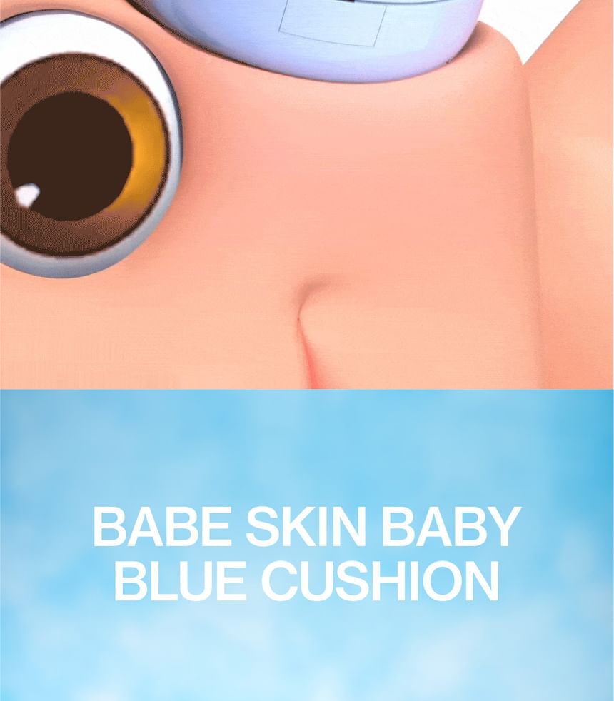 UNLEASHIA - Babe Skin Baby Blue Cushion Re-Feel Navulling Alleen - 8 Kleuren