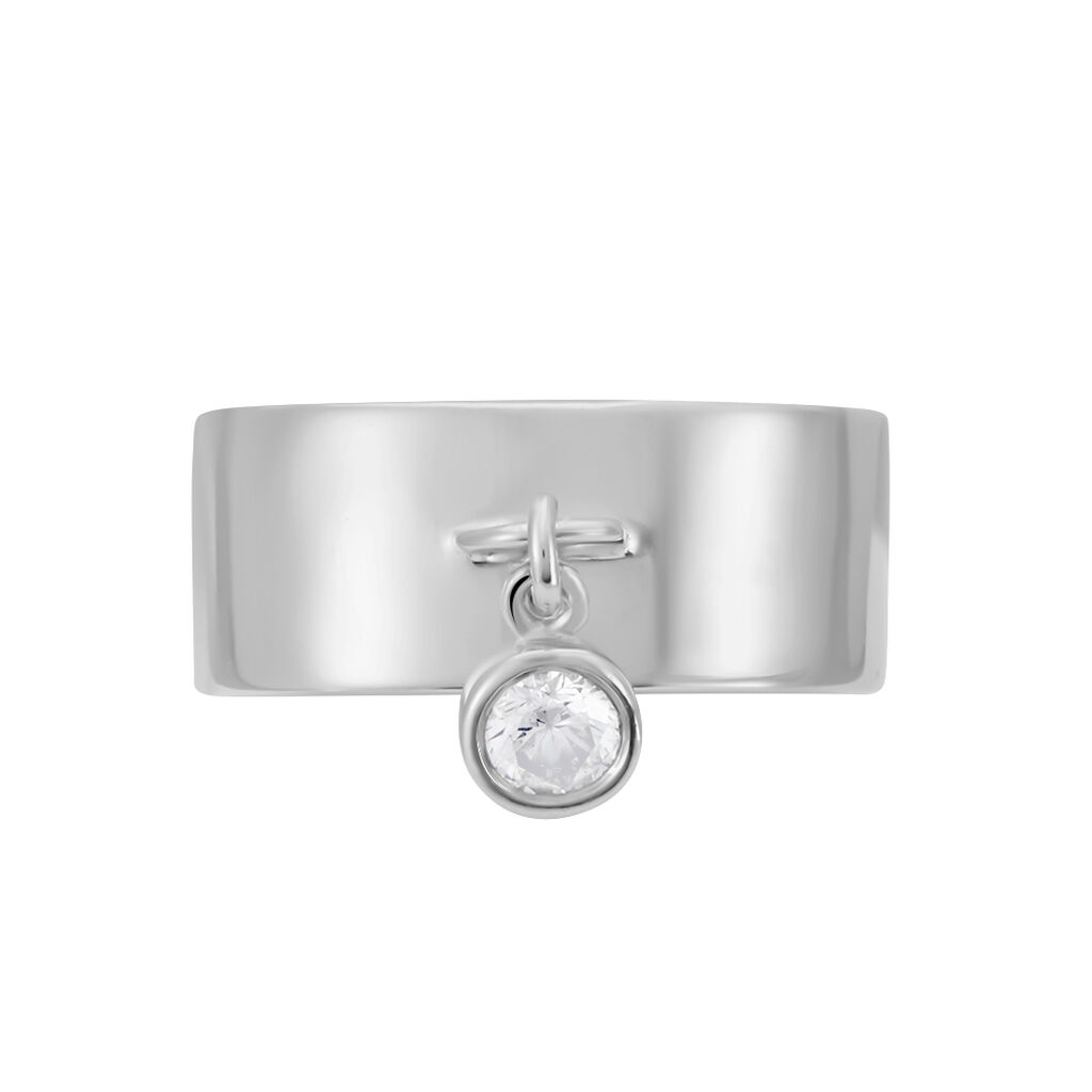 Bague Argent Blanc Ainslie Oxyde De Zirconium