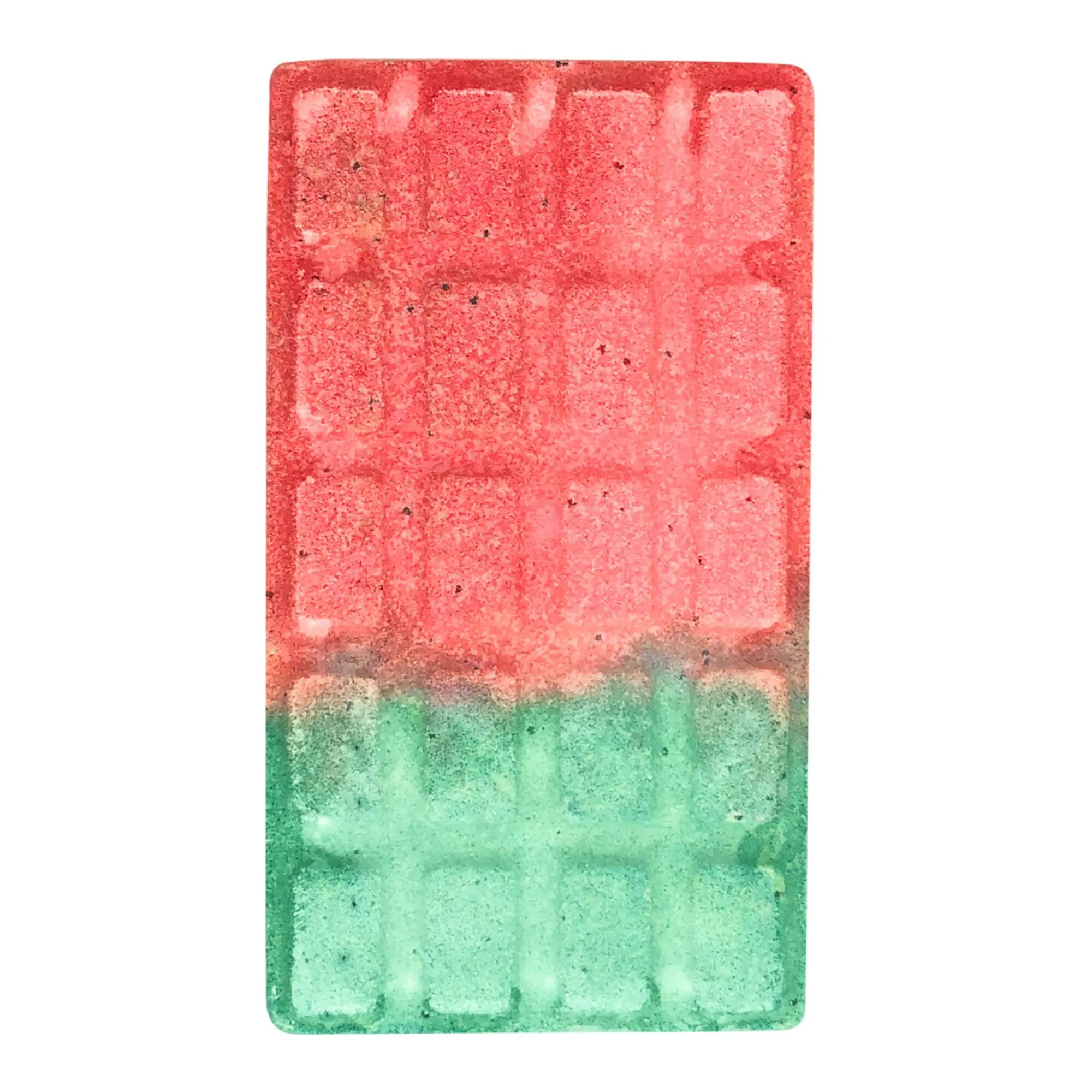 Inuwet - Tablette de Bain Effervescente Pastèque- Sels, perles et cubes de bain