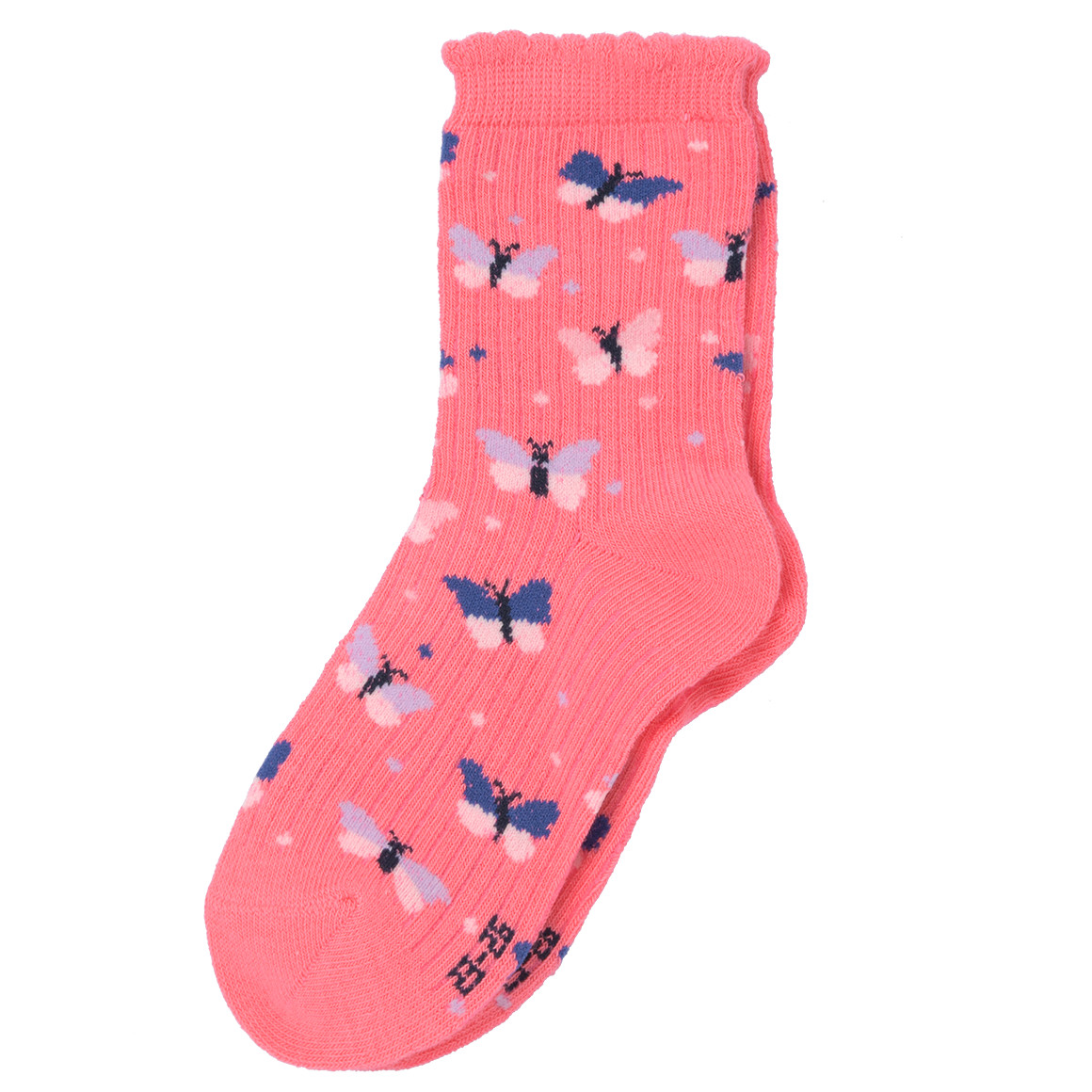 Topolino 3 Paar Mädchen Socken im Set pink / dunkelblau / weiss