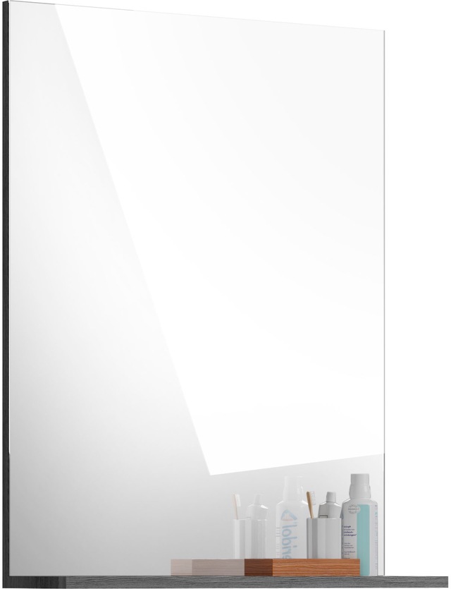 INOSIGN Badspiegel »SIENA, Breite 60cm, 1 Ablageboden, hochwertiges Spiegelglas« in verschiedenen Farben erhältlich, Badmöbel, Spiegel, Badezimmer