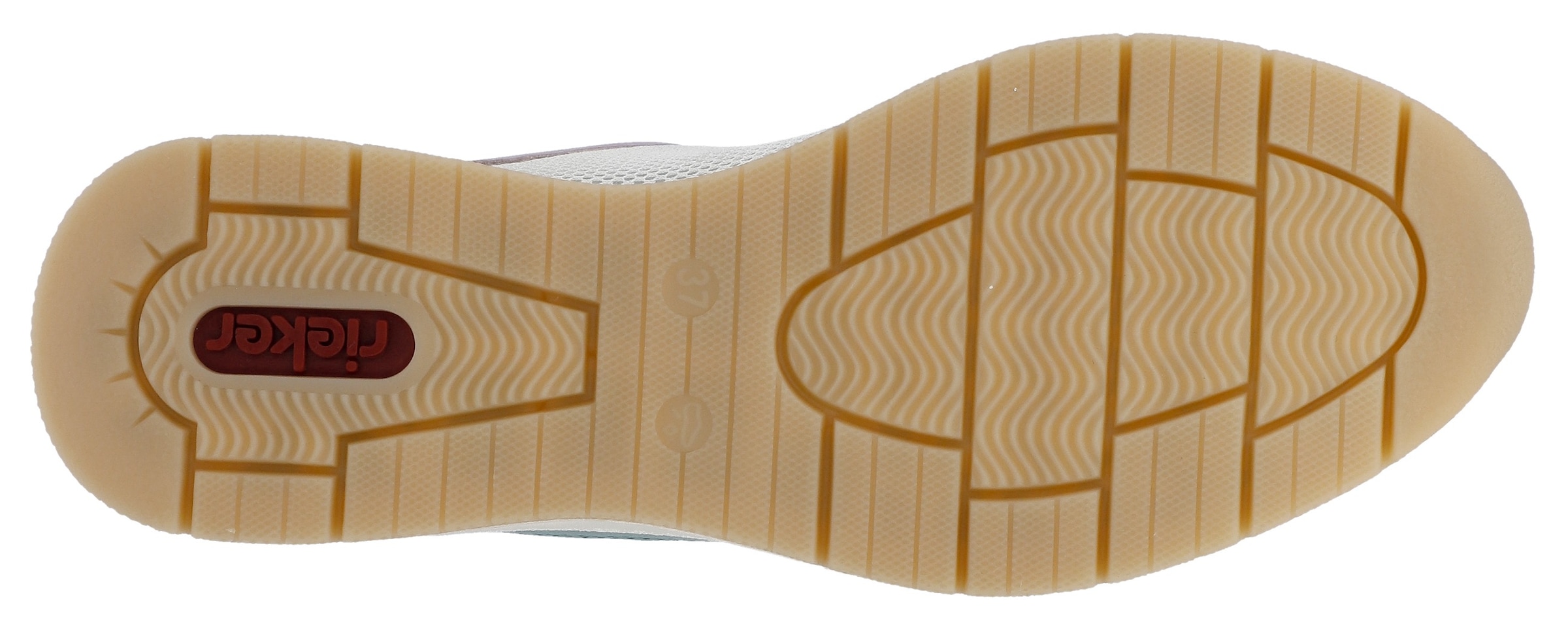 Rieker Wedgesneaker »vegan«  herausnehmbarer Soft-Einlage, Freizeitschuh, Halbschuh, Schnürschuh