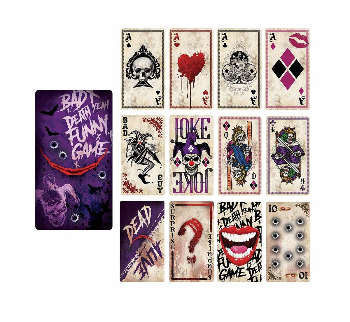 Halloween Kaartspel Joker 20cm