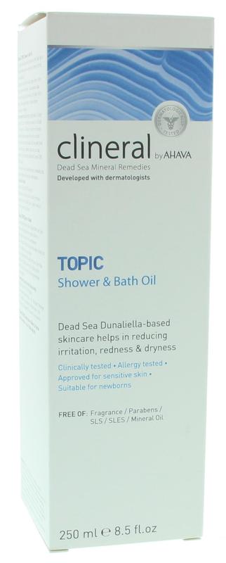 Ahava Clineral Topic Shower & Bath Oil (250 ml)