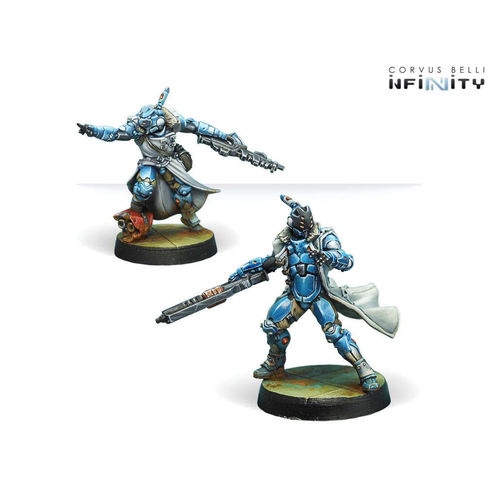 Infinity - PanOceania - Svalarheima Nisses (Hacker, Combi Rifle)