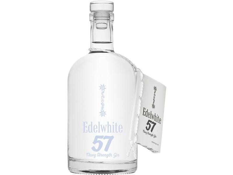 Edelwhite 57 Navy Strength Gin 0.5 l Hochwertige Spirituose auf Basis von Wacholder aus «Die Höhle der Löwen»