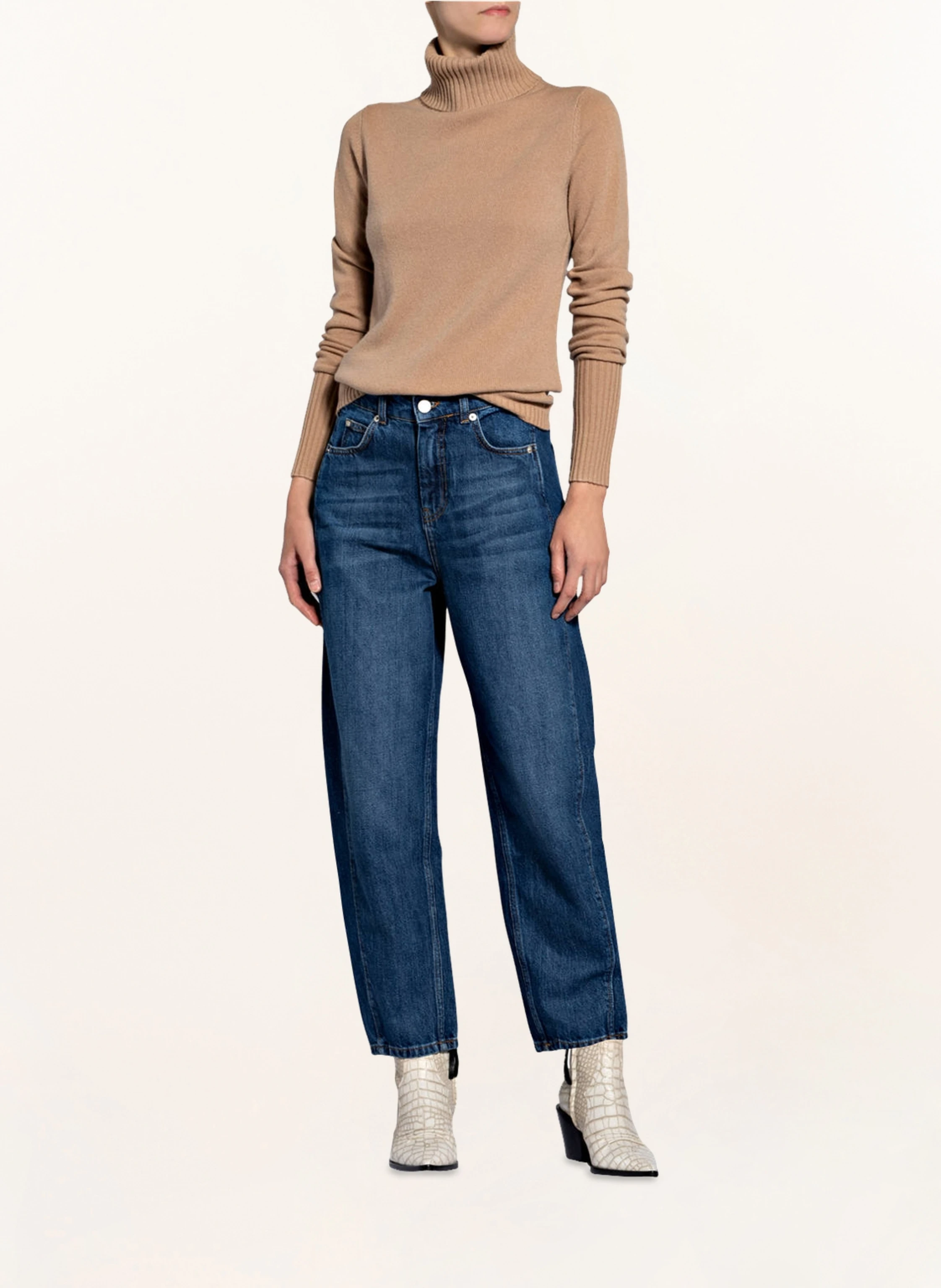 FTC CASHMERE Rollkragenpullover aus Cashmere