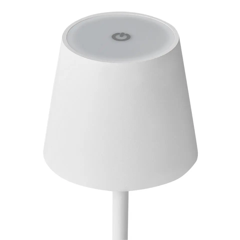 BACEIRO - Tafellamp - Wit - Aluminium
