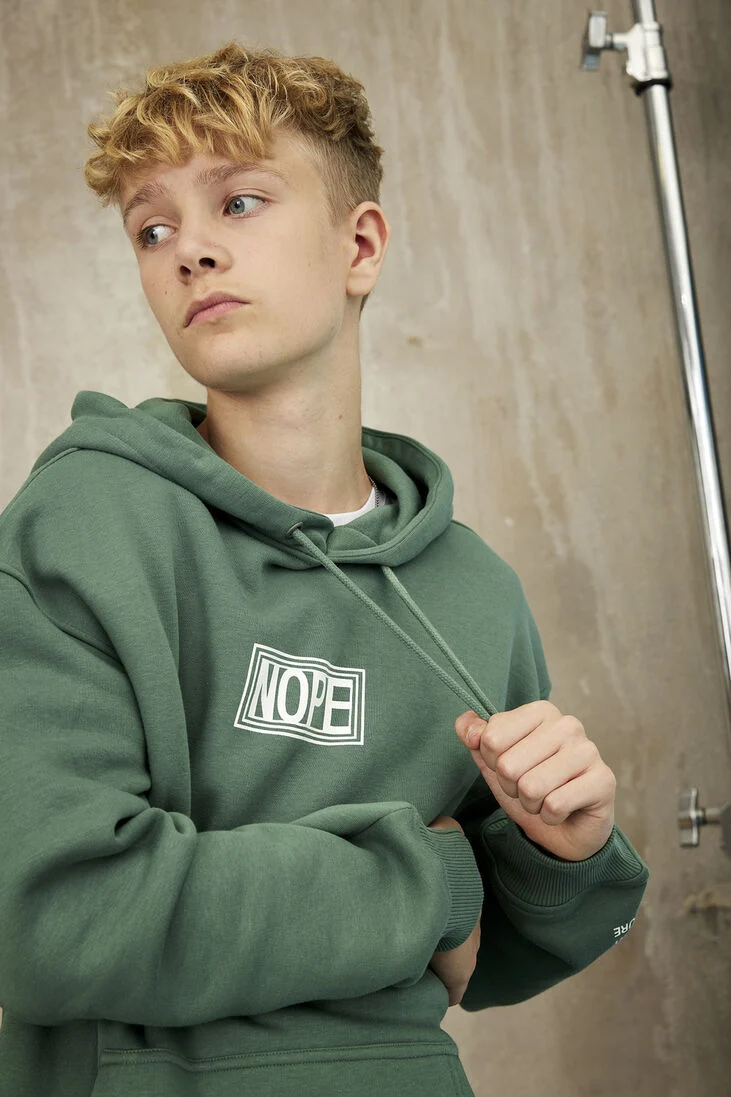 HOUND groene hound trui oversized hoodie