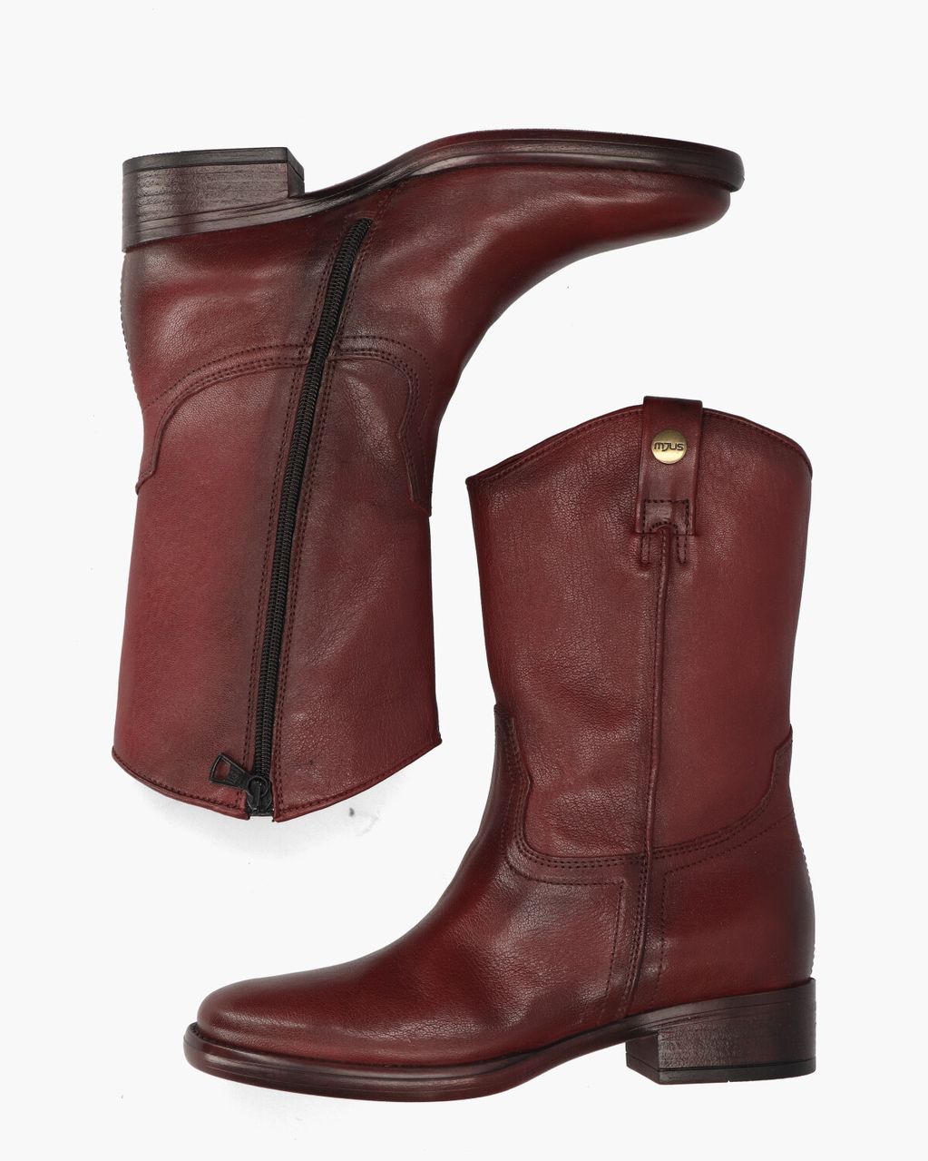 Mjus L46201 Bordeauxrood Damesboots