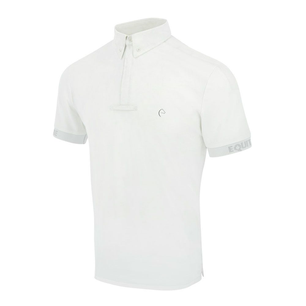 Equitheme WELLINGTON - Polo de concours Homme blanc
