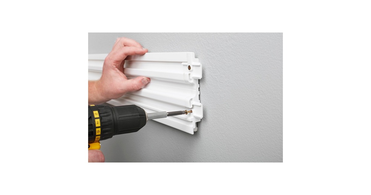 StanleyTrack Wall - Connector, 4 stuks koppeling