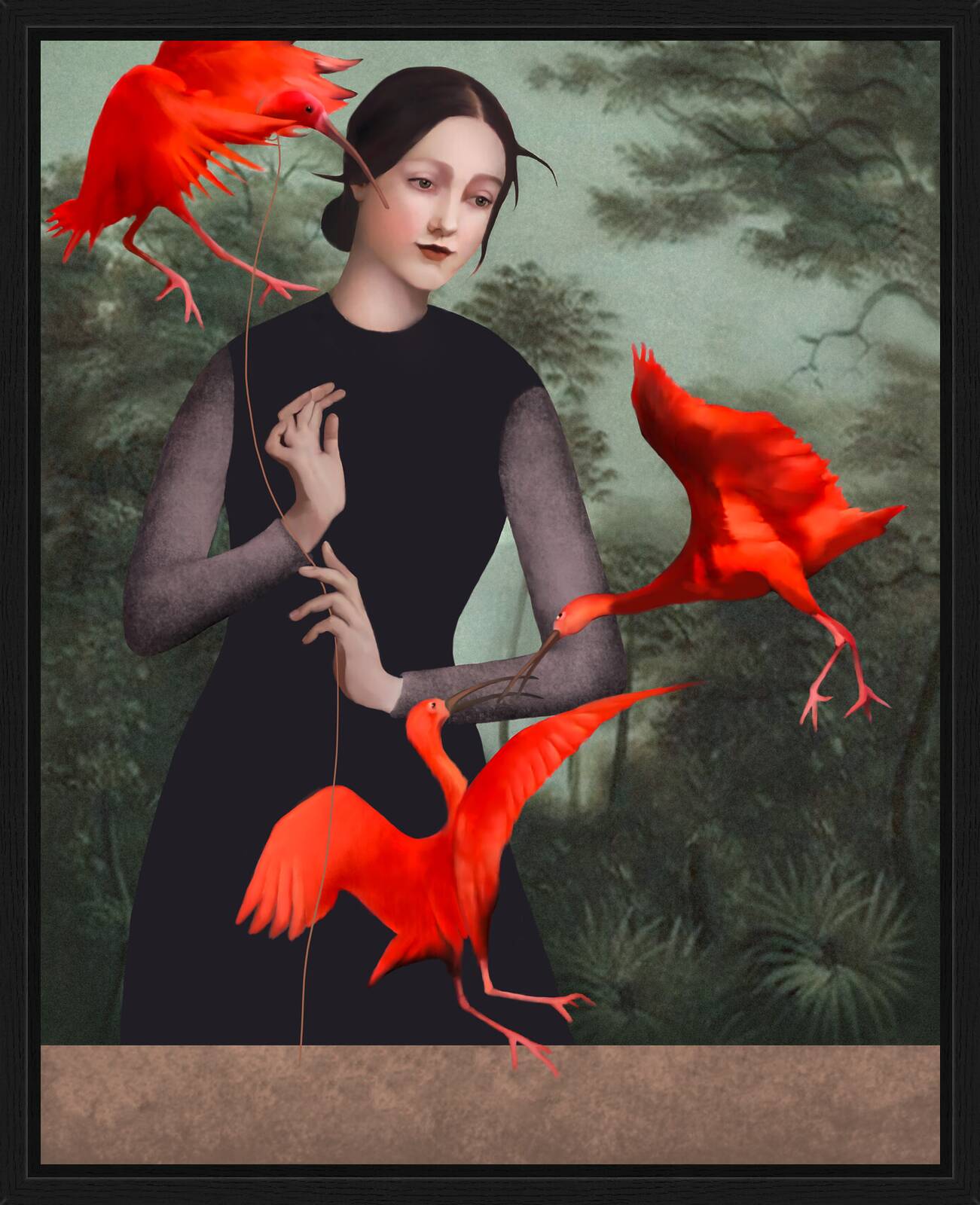 Ibis in Volo by Daria Petrilli - Limited Edition. Edition of: 500. Signed.