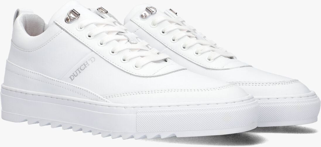DUTCH\\'D witte dutch'd lage sneakers myth unisex