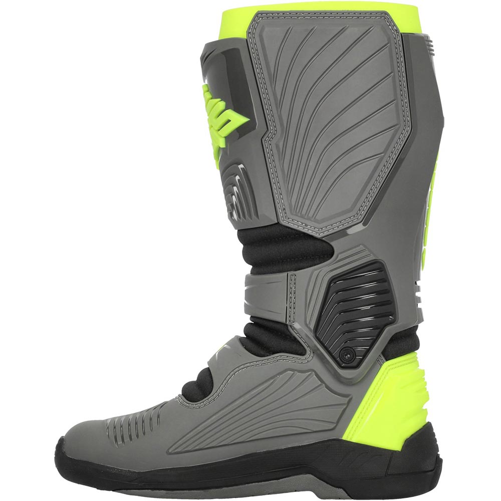 Acerbis - Bottes Whoops Gris / Jaune fluo