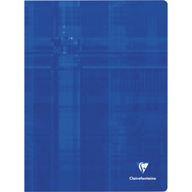 Cahier piqué 24x32 cm 48 pages petits carreaux - Assortis