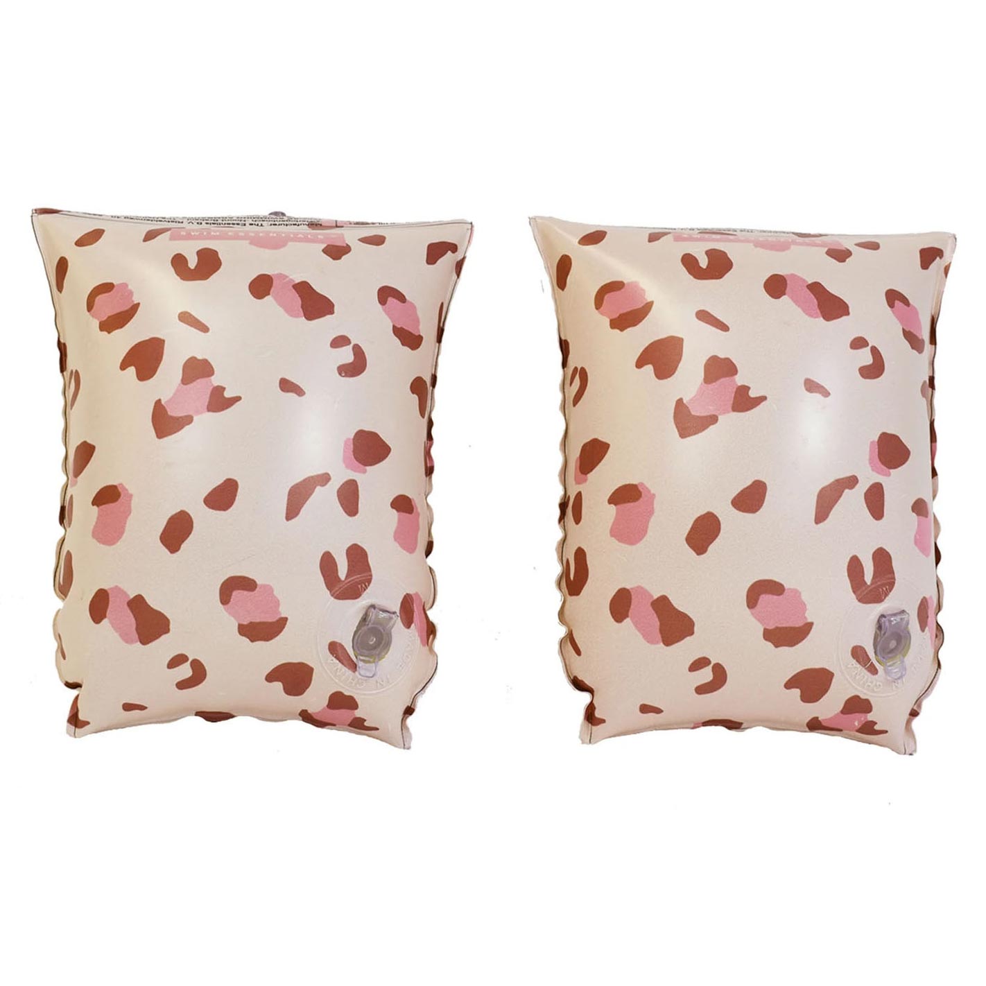 Swim Essentials Zwembandjes Old Pink Panterprint, 0-2 jaar