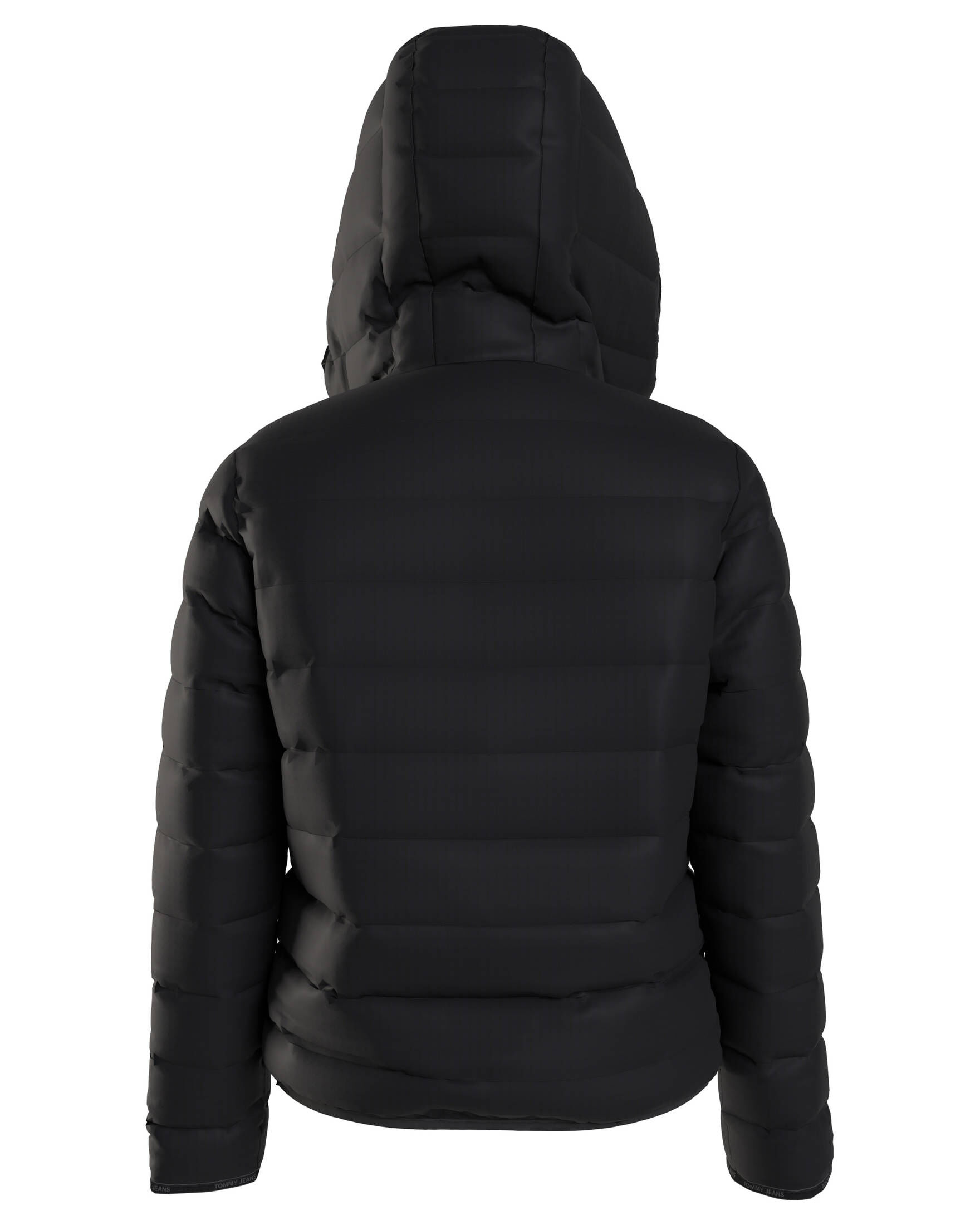 Tommy Jeans| Damen Steppjacke mit Kapuze TJW QUILTED TAPE HOODED JACKET