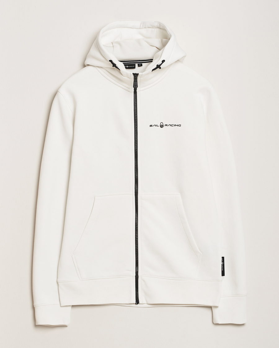 Sail Racing Bowman Full Zip Hoodie Storm White