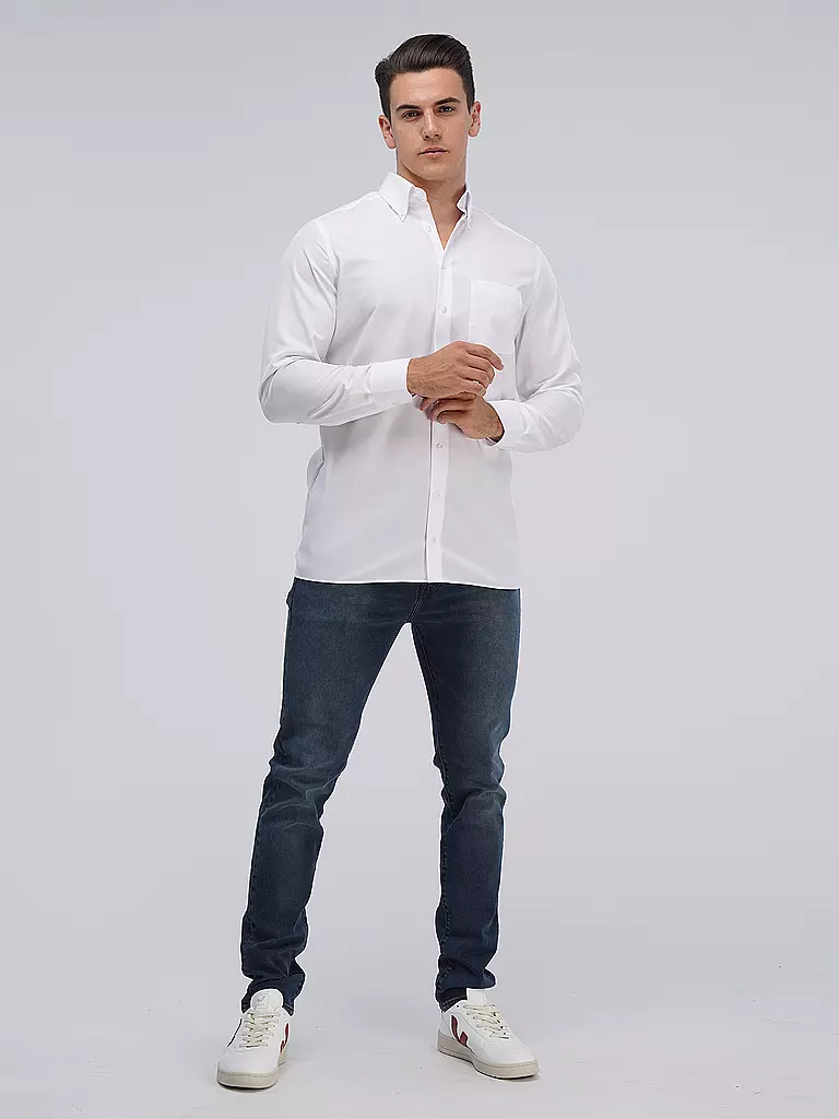 OLYMP Hemd Modern Fit  weiss
