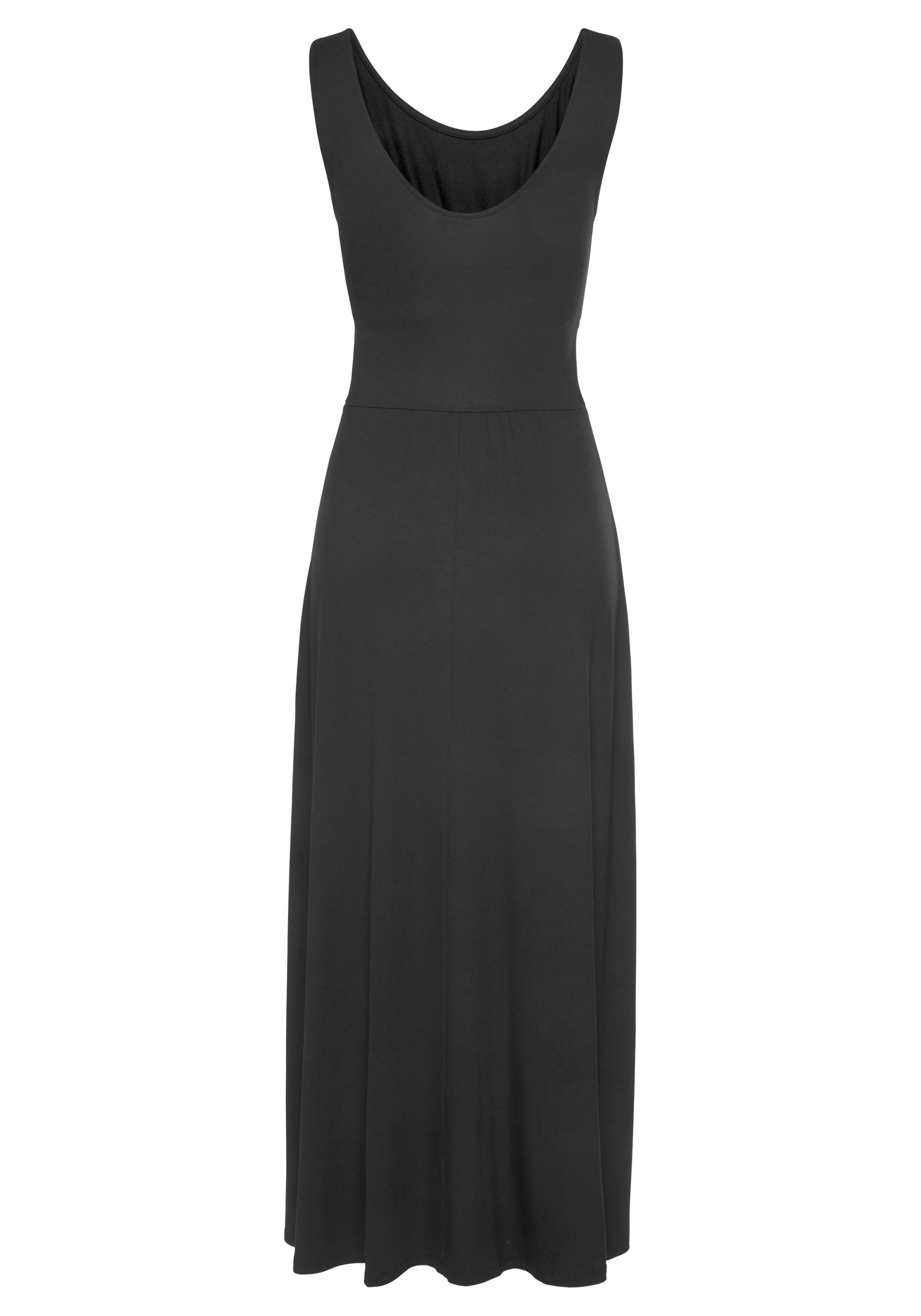 LASCANA Maxikleid mit Cut-outs vorne