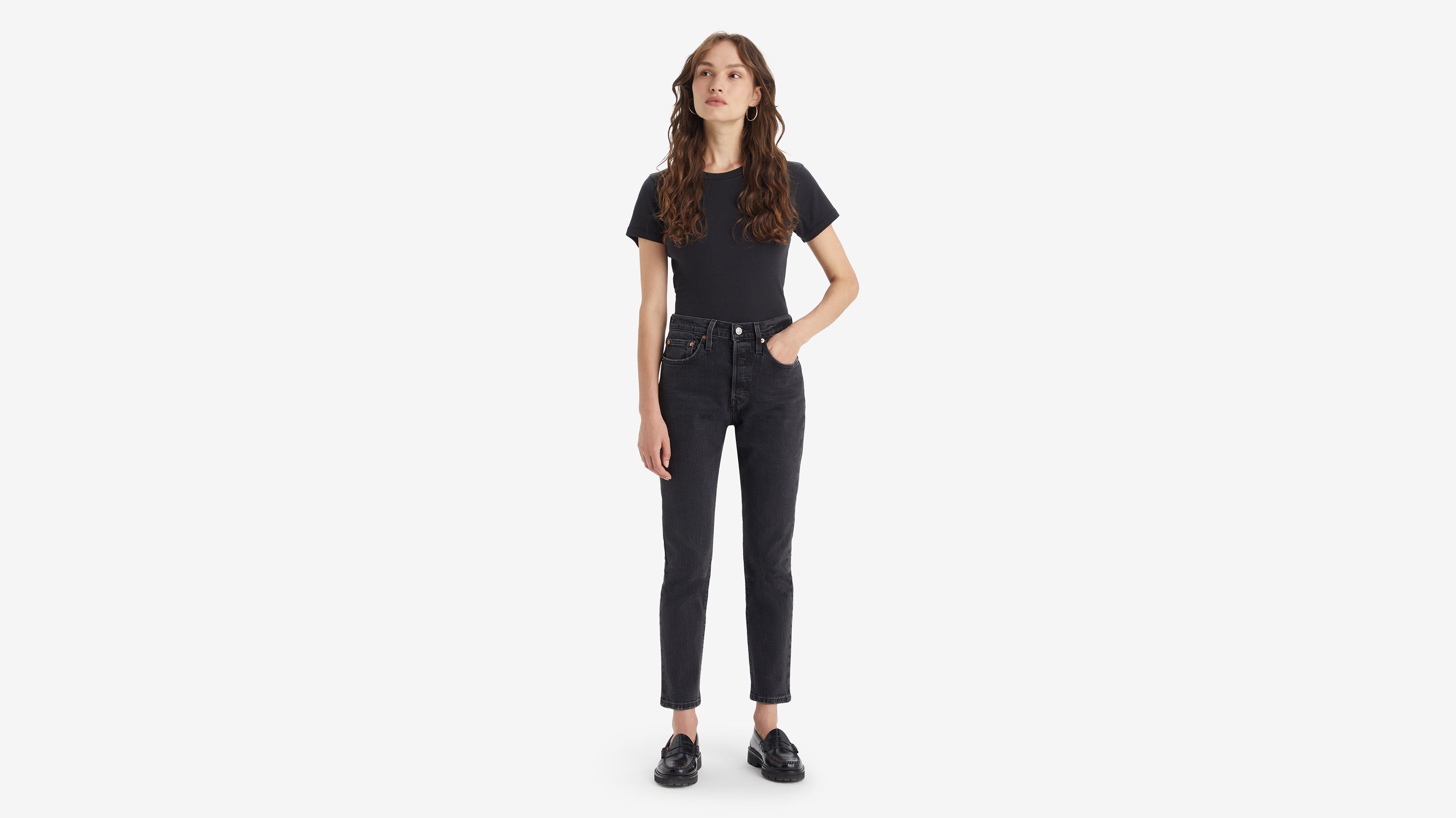 Jean 501® Skinny - Black Worn In - Noir
