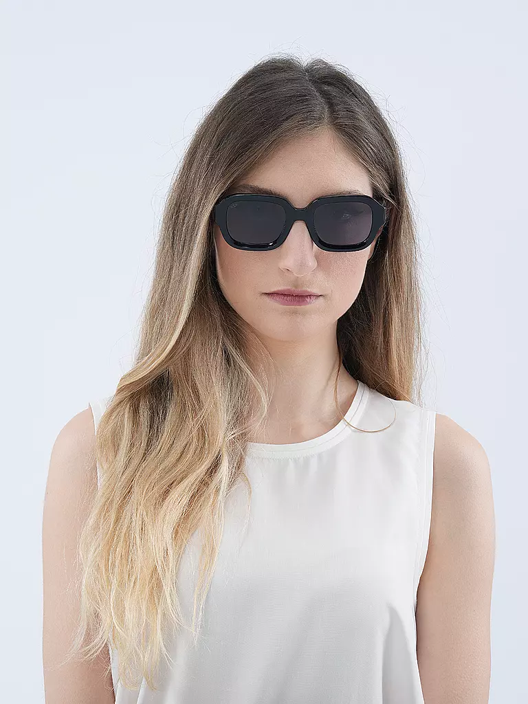 KAPTEN & SON Sonnenbrille BIARRITZ ALL BLACK schwarz