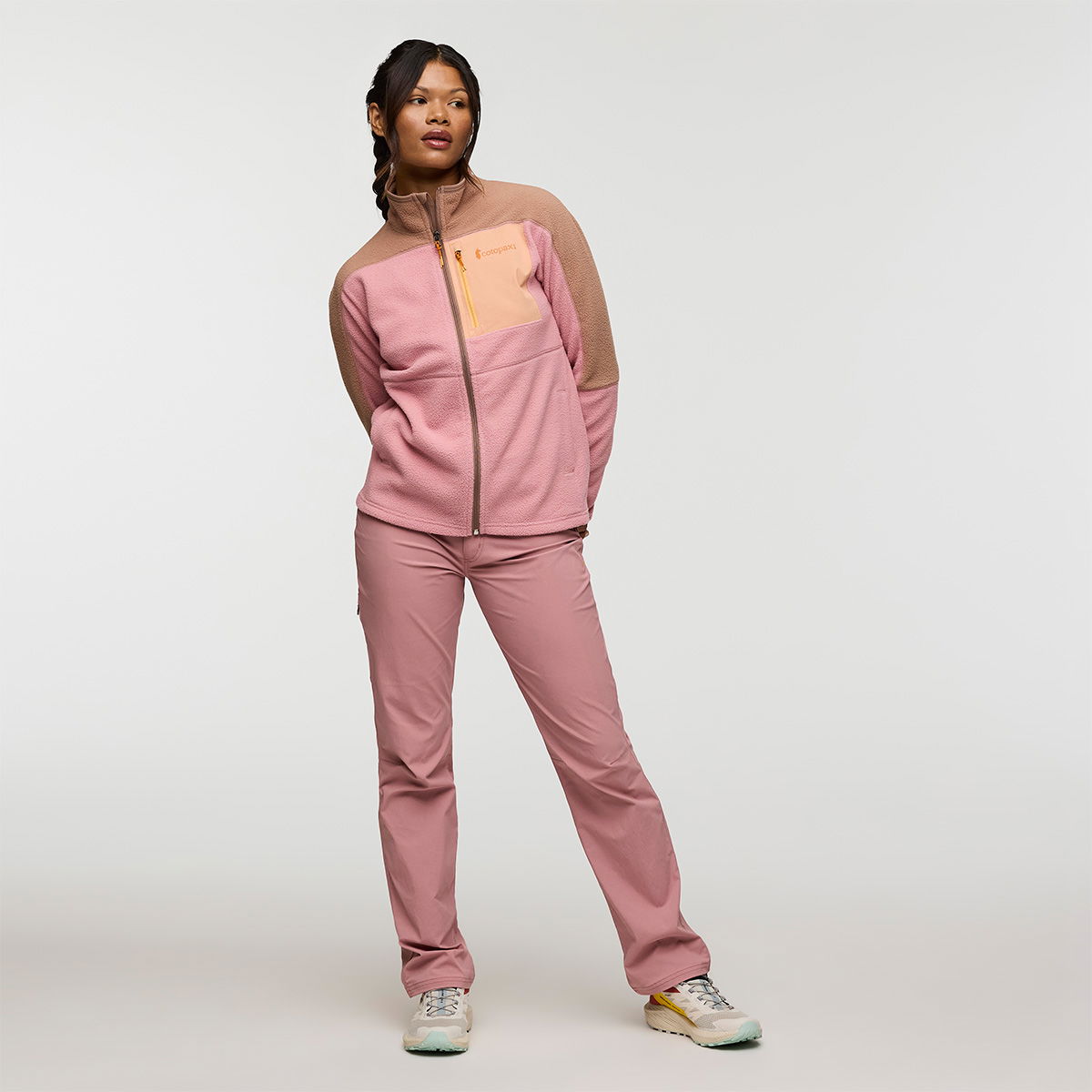 Cotopaxi Abrazo FZ Fleece, dame (Reishi Rose)