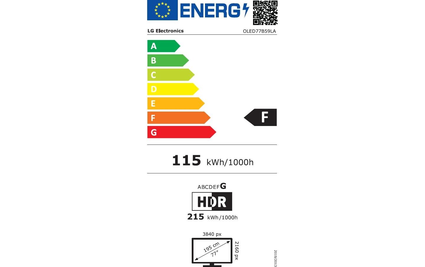 TV OLED77B59LA 77