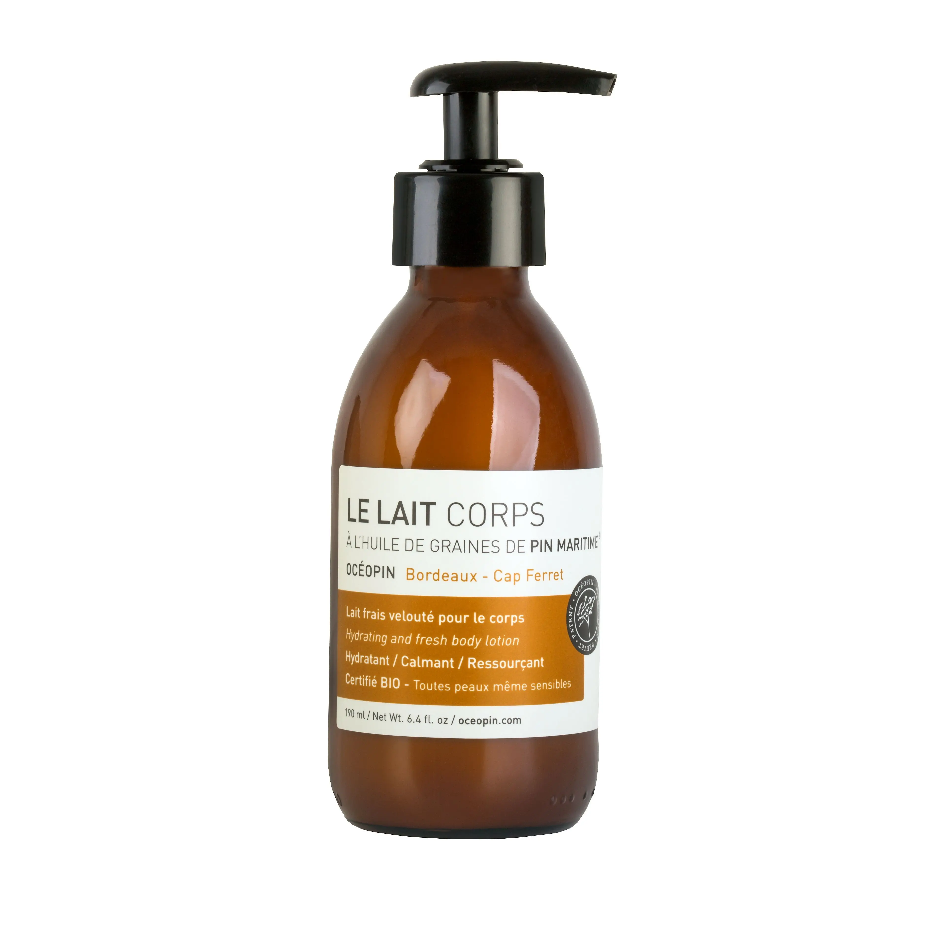Océopin - LE LAIT CORPS Lait frais velouté pour le corps- Crème et lait