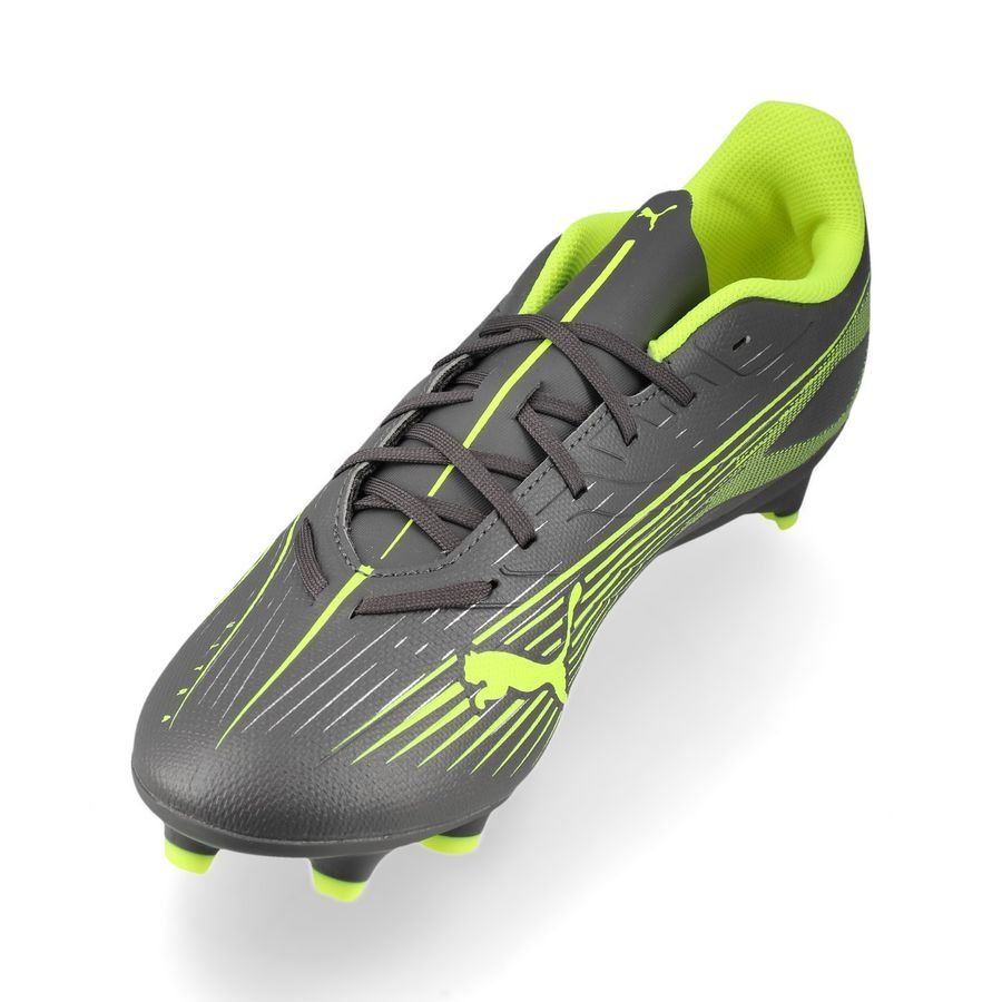 PUMA Ultra 5 Play FG/AG Audacity - Matte Aged Silver/Jaune/Argenté