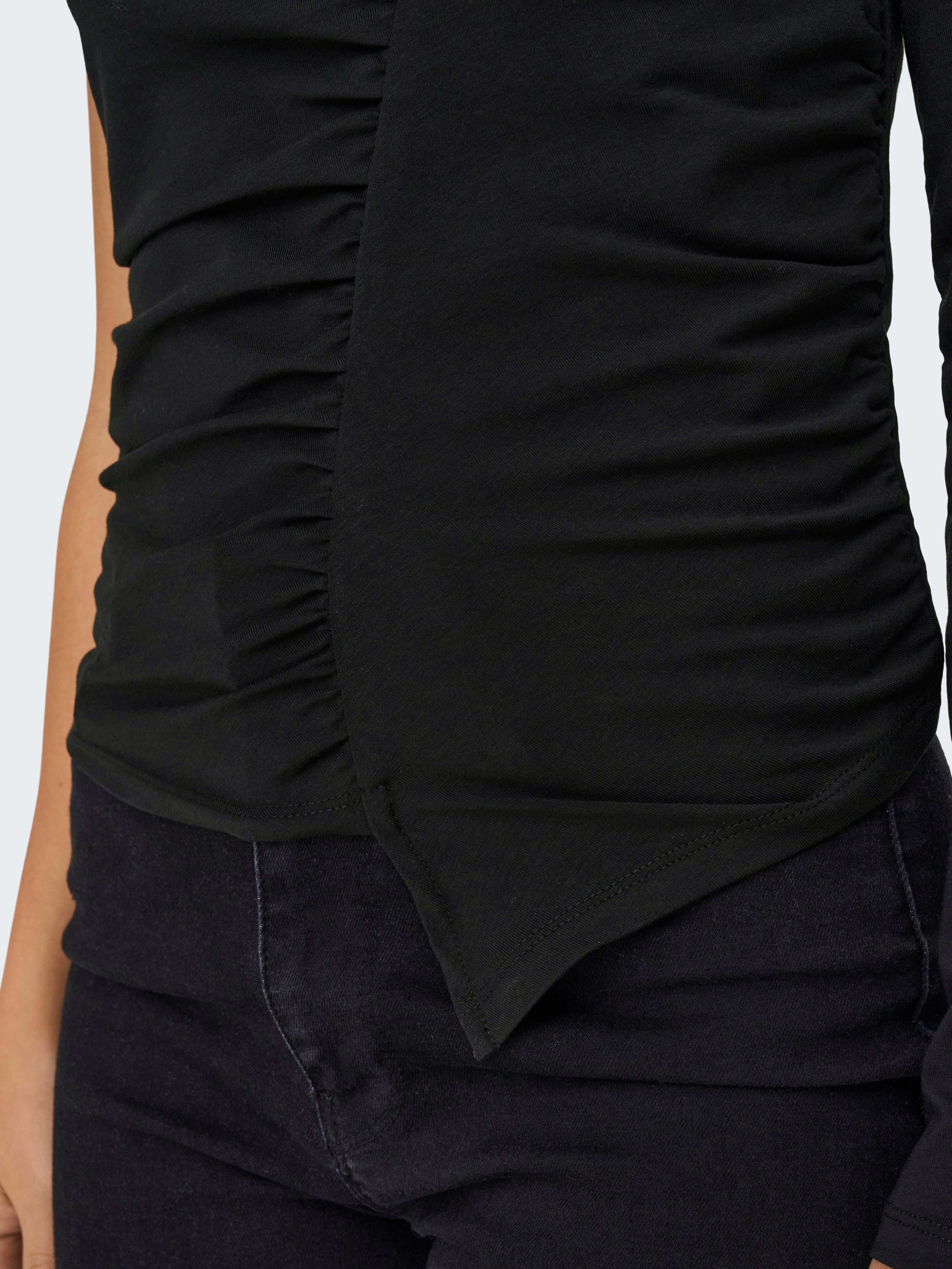 ONLLIVE Asymetrisches Top Black