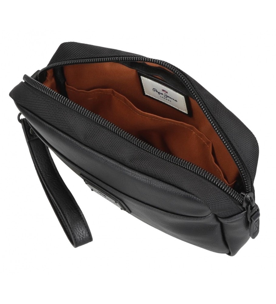 Bolsa preta Pepe Jeans Egham