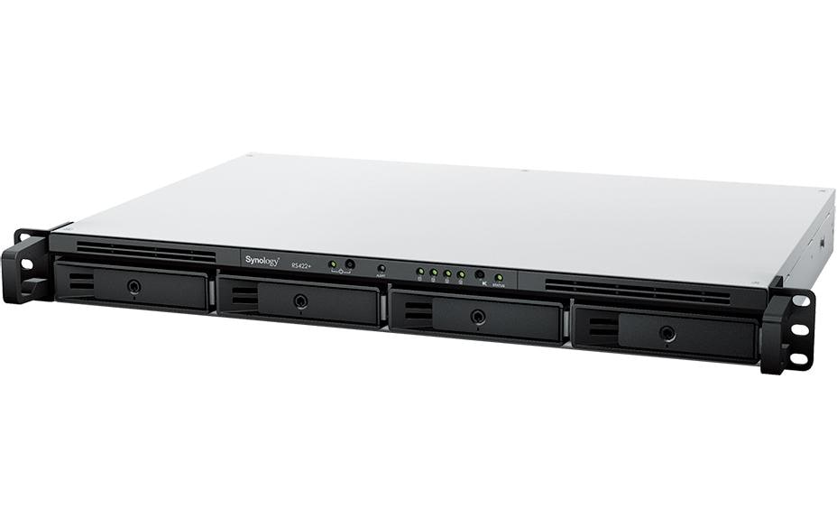 NAS RackStation RS422+<br>NAS mit 4 Laufwerkschächten