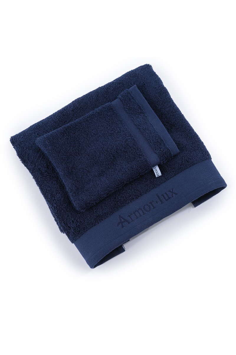 Lot serviette et gant de toilette - coton
