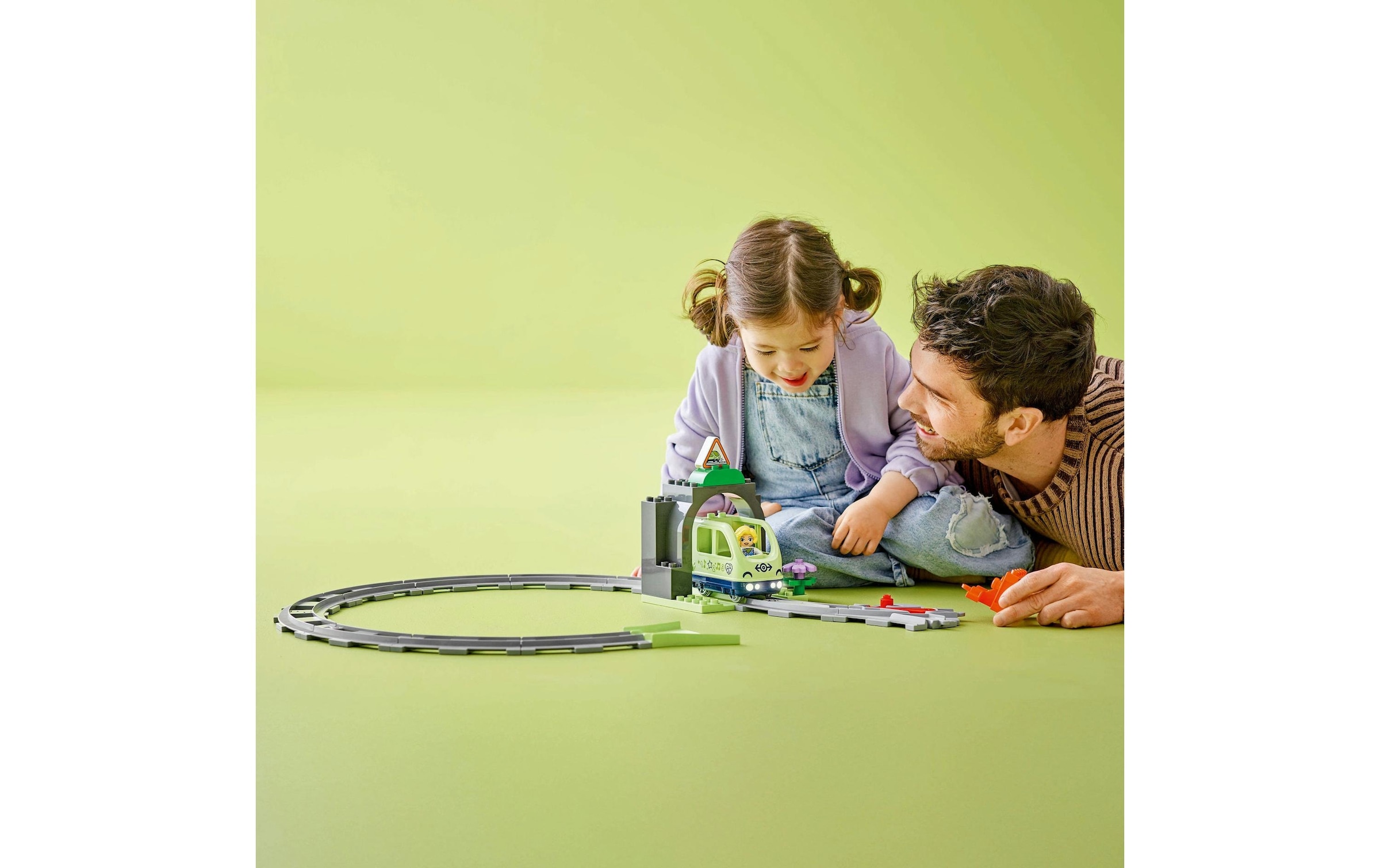 LEGO® Spielbausteine »DUPLO® Eisenbahntunnel und Schienen 10425«