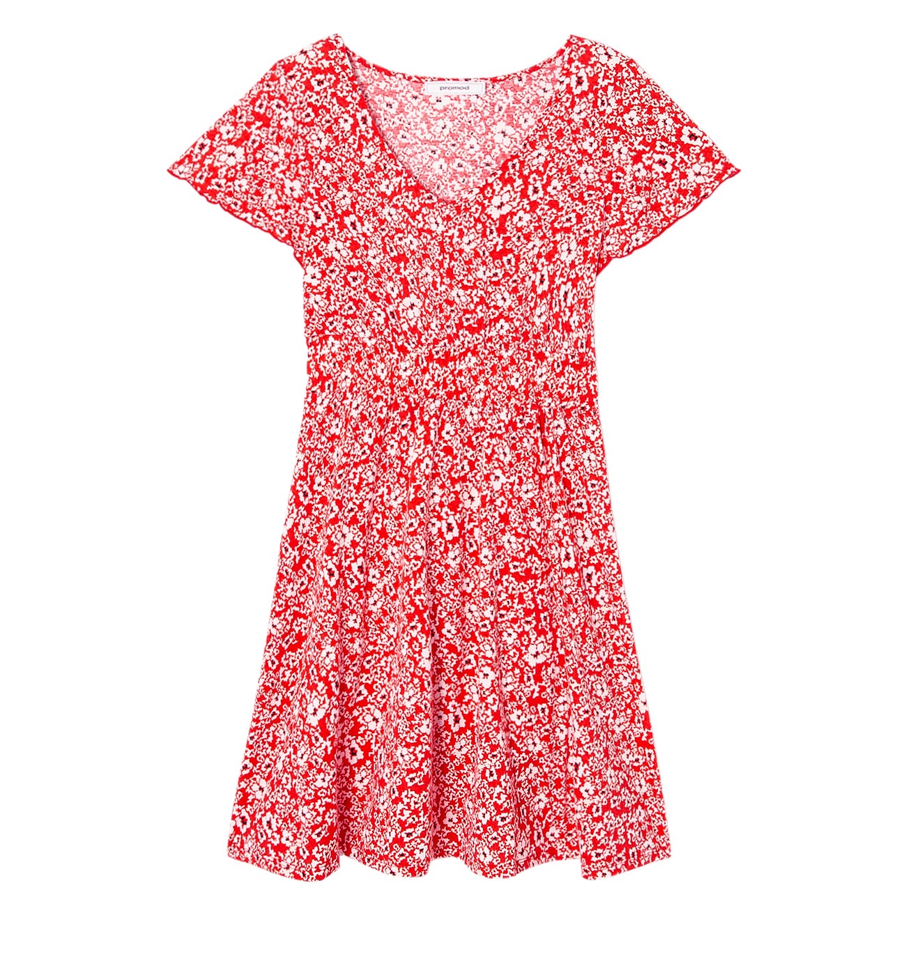 Robe imprimée Femme - Imprimé rouge