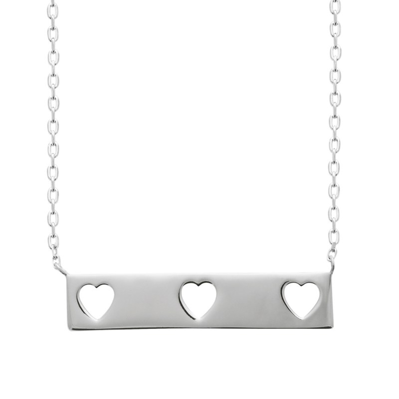 Collier Femme - Argent 925 - Longueur : 45 cm