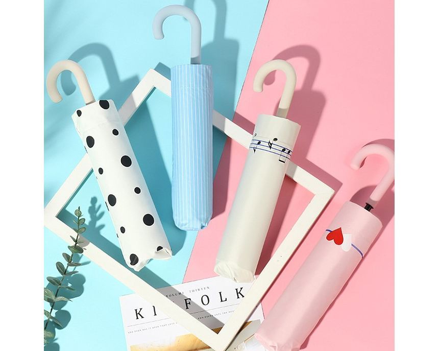 Fenmo - Heart Compact Compact Umbrella (Diverse ontwerpen)