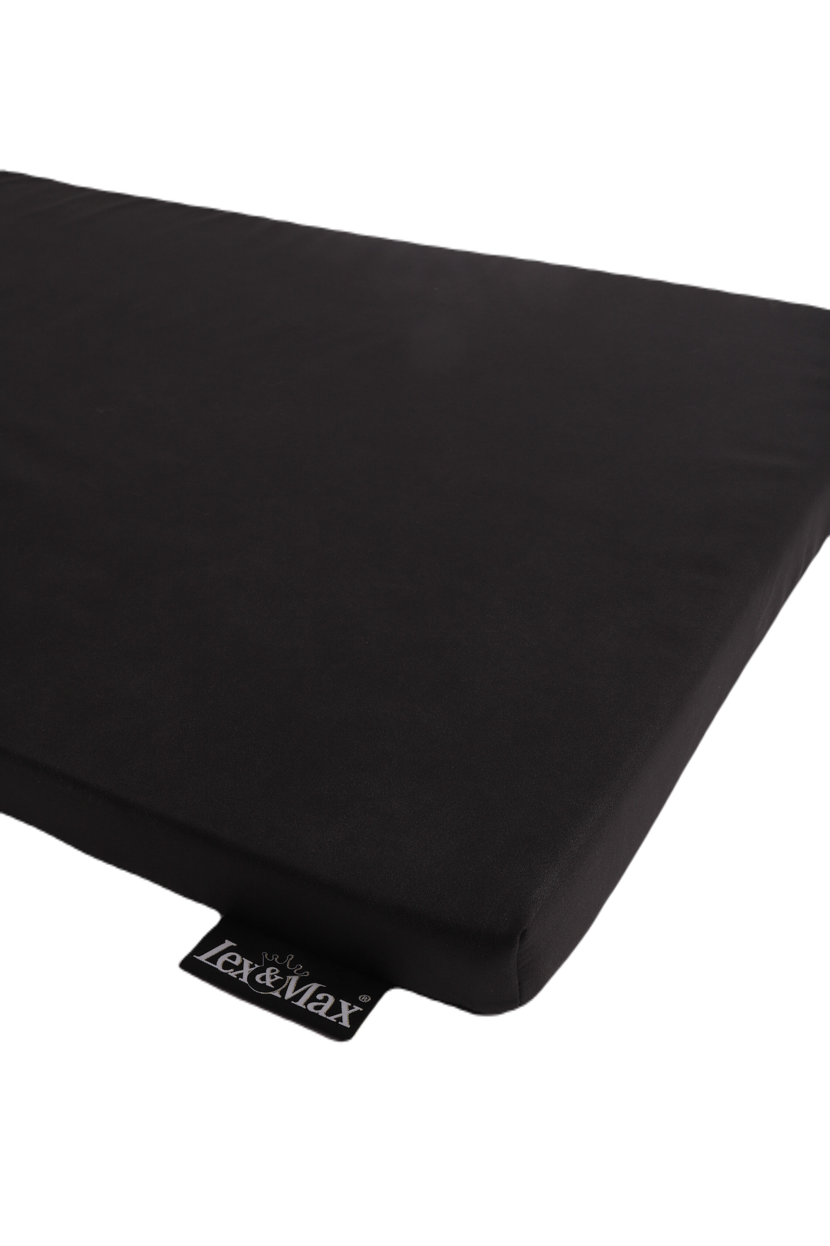 Lex & Max Alaska - Benchkussen - Zwart - 42x59x5 cm - XS