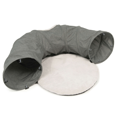 Catit Katzenspielzeug Vesper Katzentunnel grau 68x97x28cm