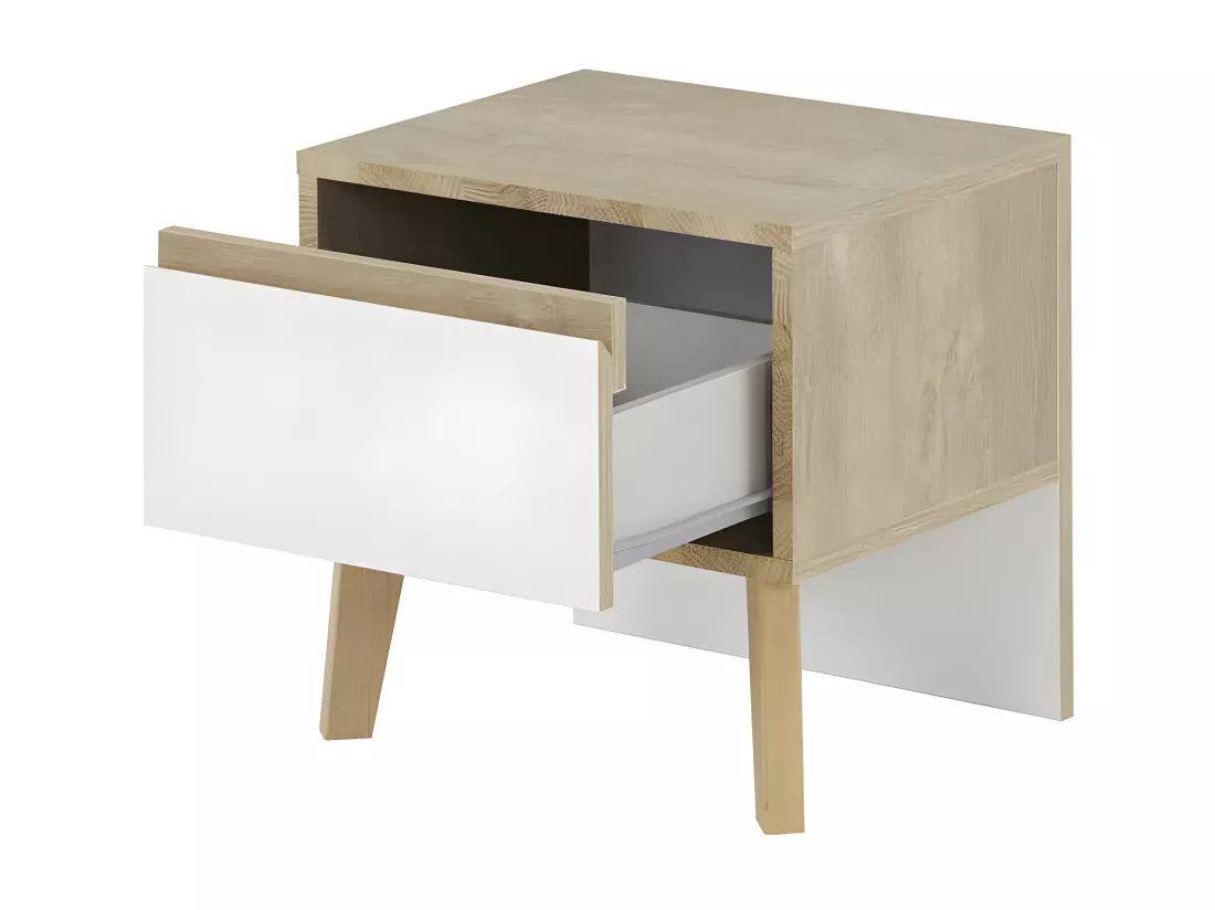 Chambre Adulte Complète (180*200) Chêne blond - ESMEY